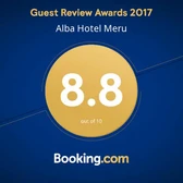 Booking.com Guest Review Awards 2017, score 8.8